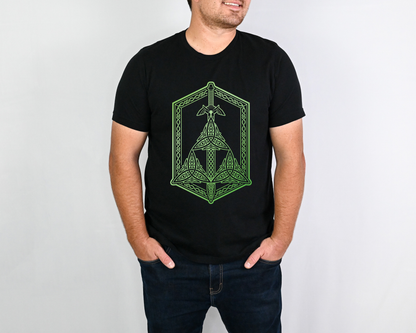 Celtic Knot Triforce Legend of Zelda Inspired T-Shirt