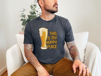 This is My Hoppy Place Craft Beer Shirt