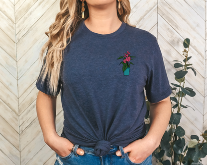 Pocket Anthurium T-Shirt, Plant Lover Shirt