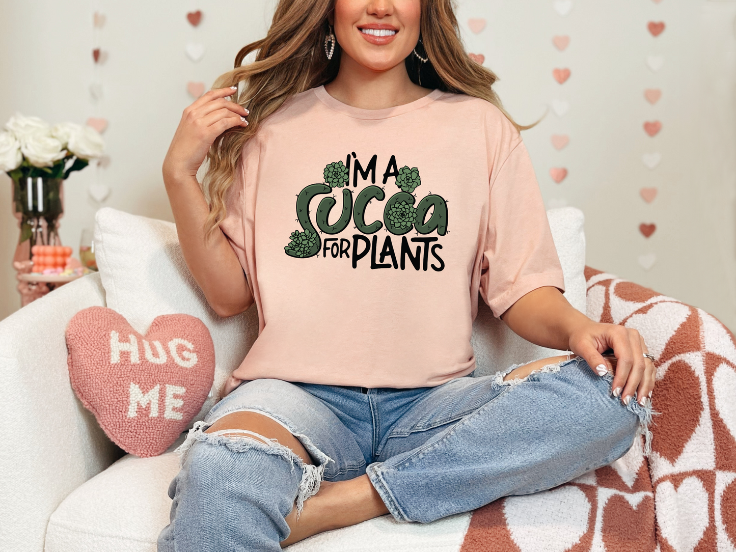 I'm A Succa for Plants T-Shirt, Plant Lover Shirt