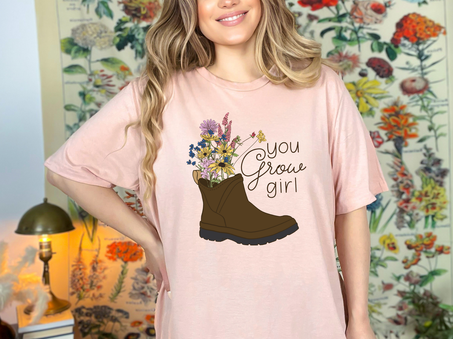 You Grow Girl T-Shirt, Plant Lover Tee