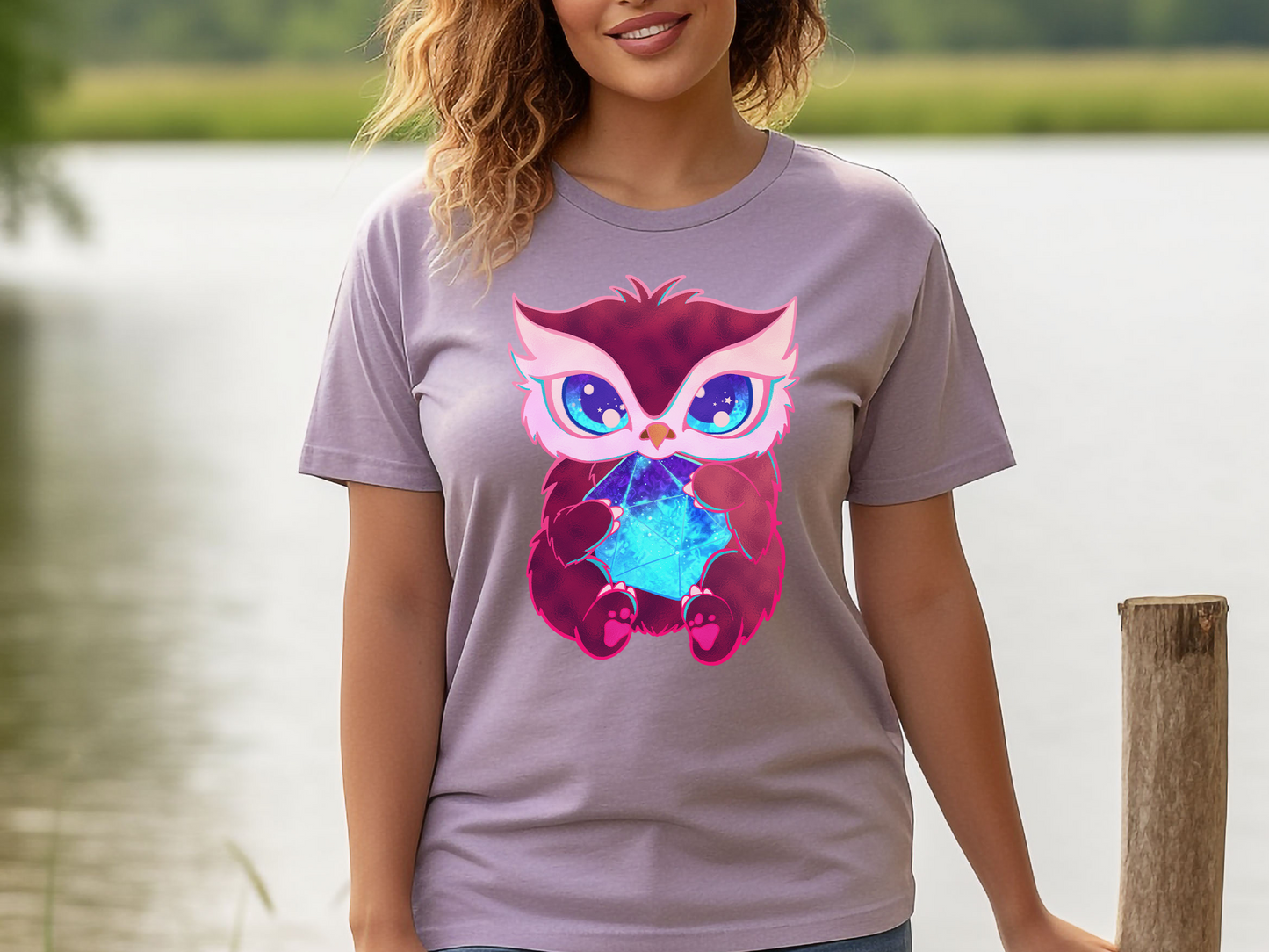 D&D Owlbear D20 T-shirt