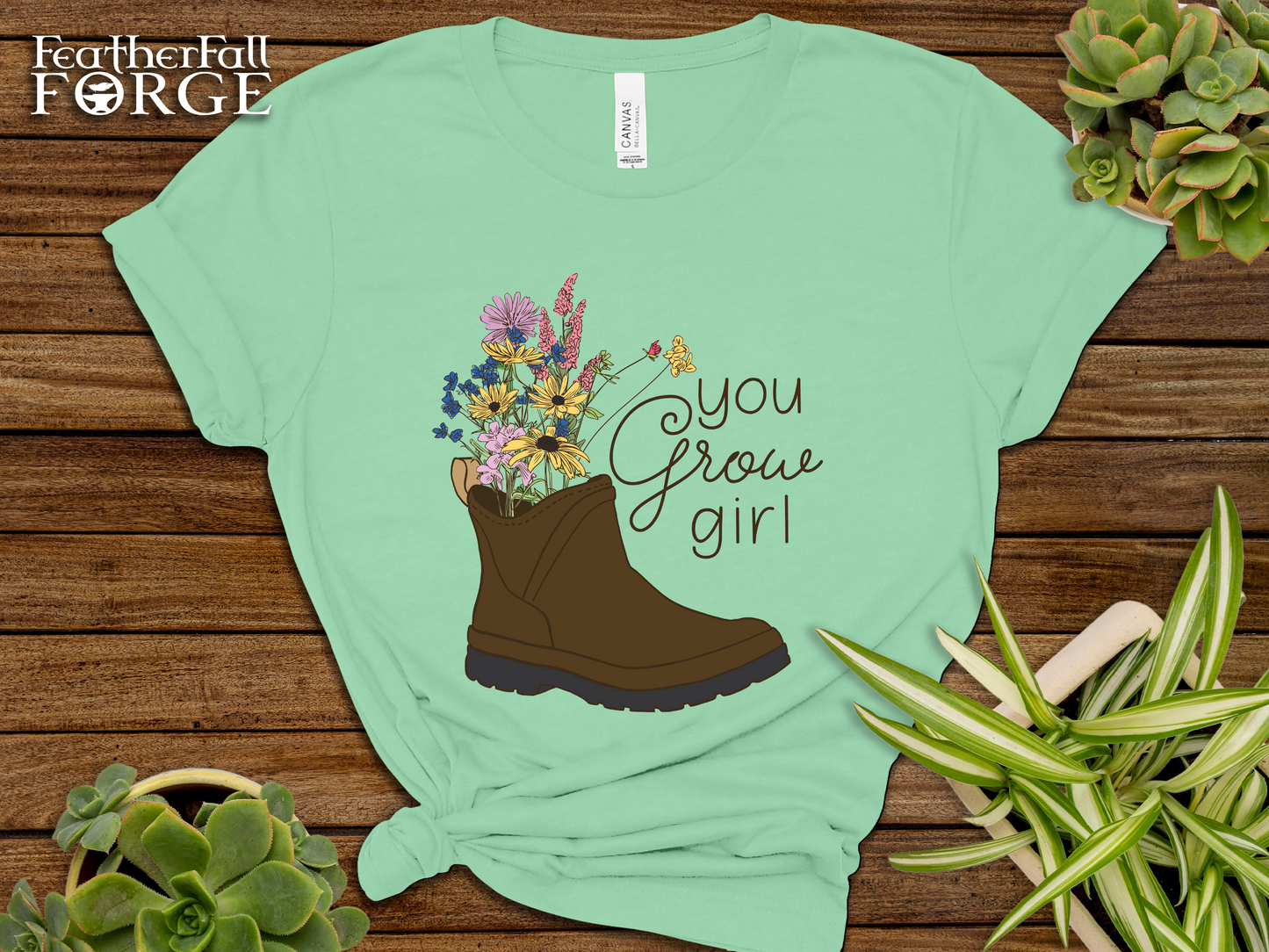 You Grow Girl T-Shirt, Plant Lover Tee