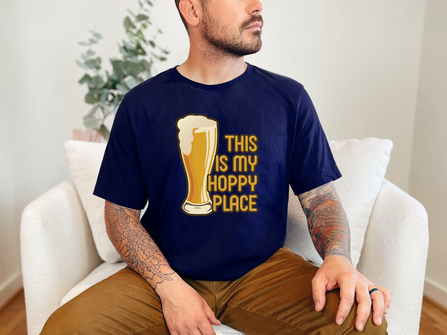 This is My Hoppy Place Craft Beer Shirt