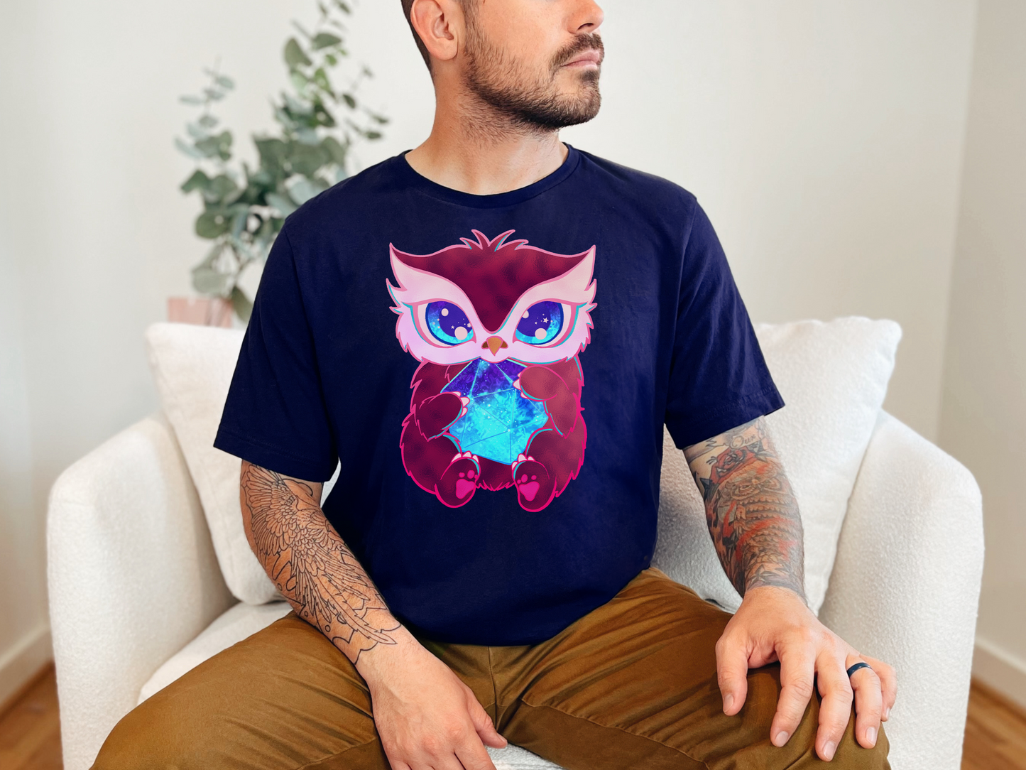 D&D Owlbear D20 T-shirt